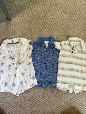 Baby Boy Romper Set